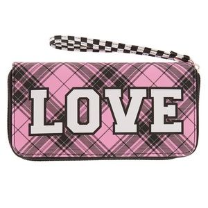 Claire’s LOVE wristlet